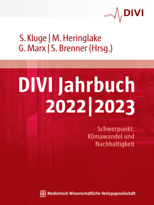 cover image of DIVI Jahrbuch 2022/2023